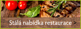 Stálá nabídka restaurace